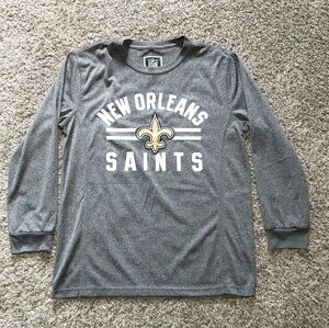 Official NFL| New Orleans Saints Long Sleeve Shirt